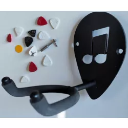 Wieszak gitarowy Nuta- kostka 4 Wieszak gitarowy Nuta- kostka 4